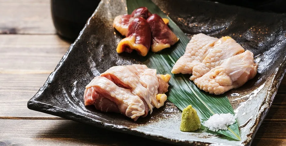 大和肉鶏 瓦焼き