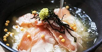 スープ鶏茶漬け