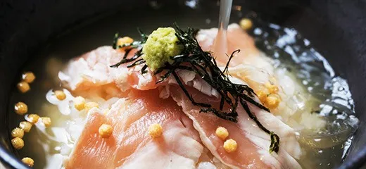 スープ鶏茶漬け